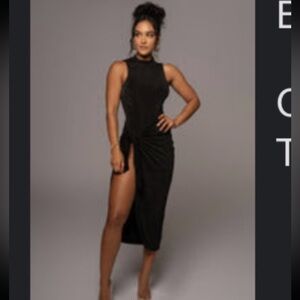 JLUXLABEL black sexy dress size large